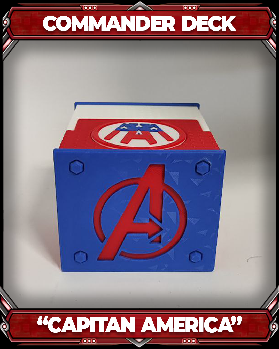 COMMANDER DECKBOX - CAPITAN - MARVEL