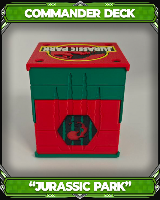 COMMANDER DECKBOX - JURASSIC PARK
