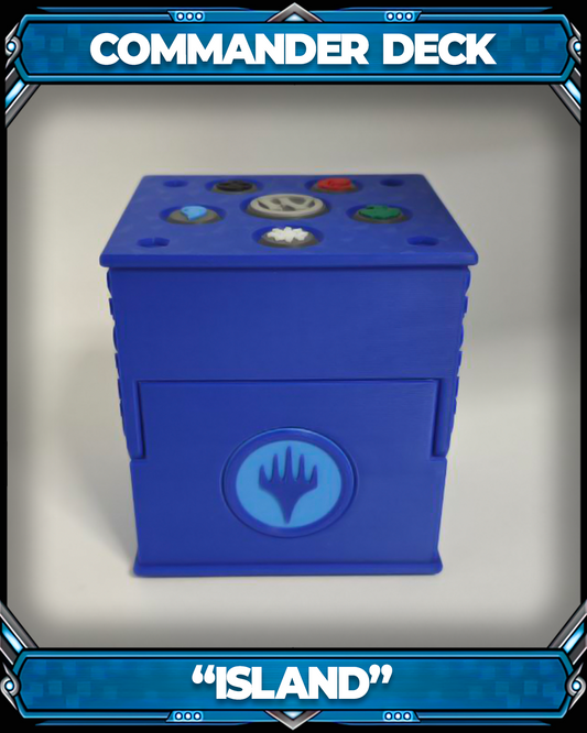COMMANDER DECKBOX - ISLAND