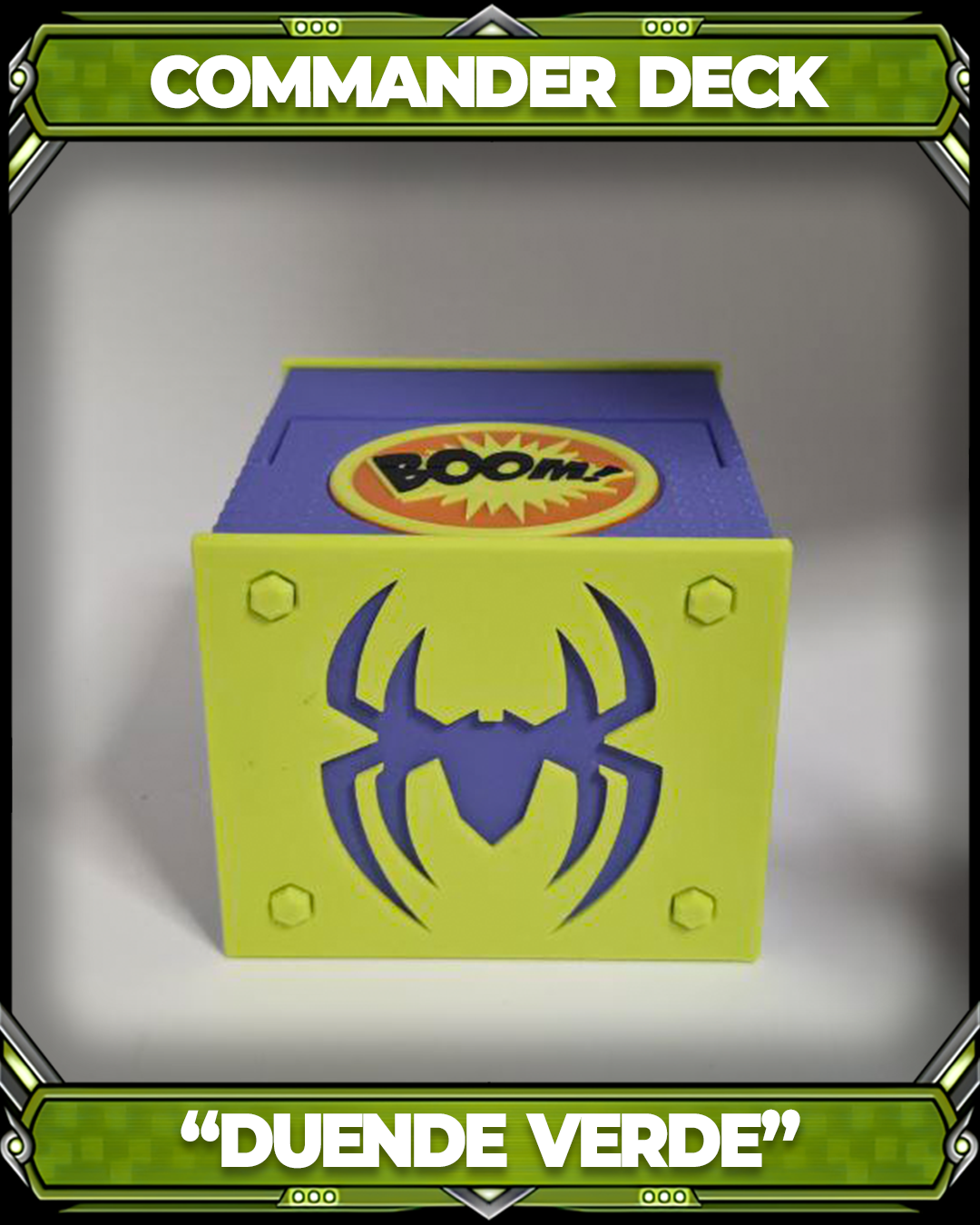 COMMANDER DECKBOX - DUENDE VERDE - MARVEL