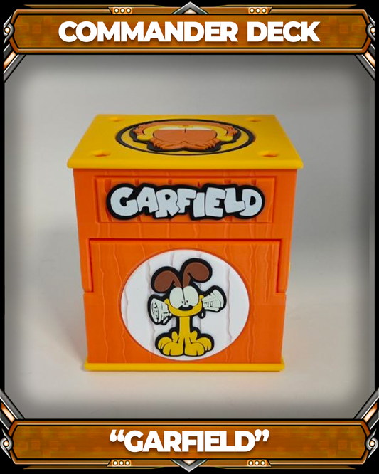 COMMANDER DECKBOX - SECRET LAIR - GARFIELD
