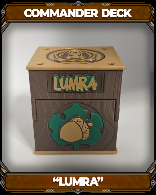 COMMANDER DECKBOX - LUMRA - BLOOMBORROW