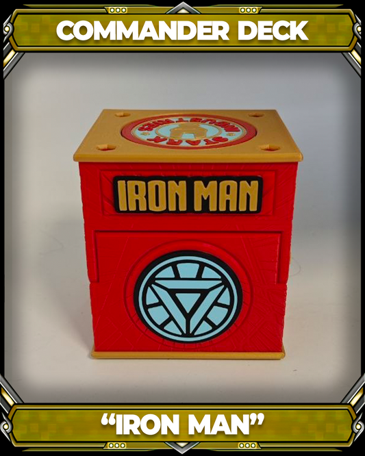 COMMANDER DECKBOX - SUPER HEROES - IRON MAN