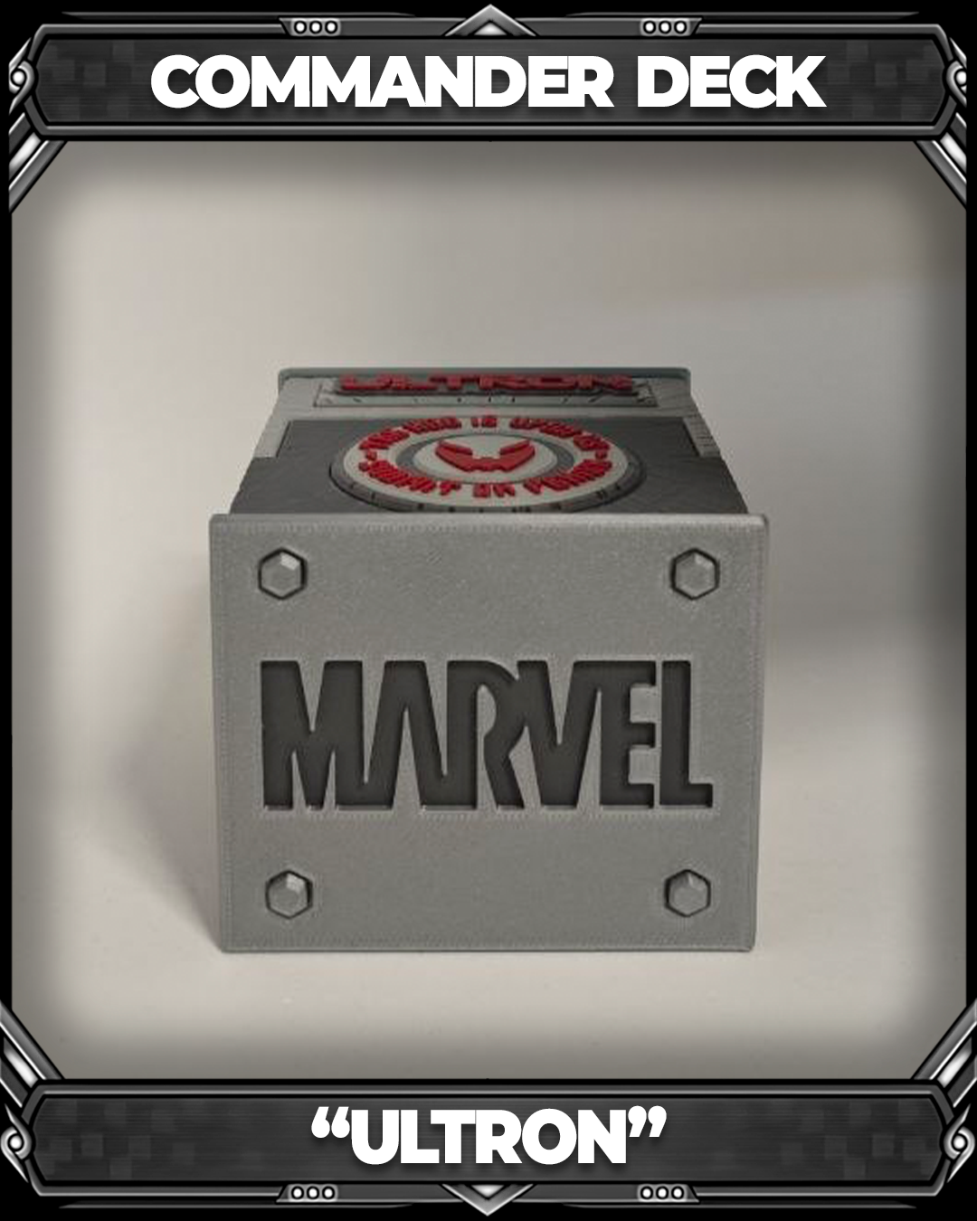 COMMANDER DECKBOX - SUPER HEROES - ULTRON