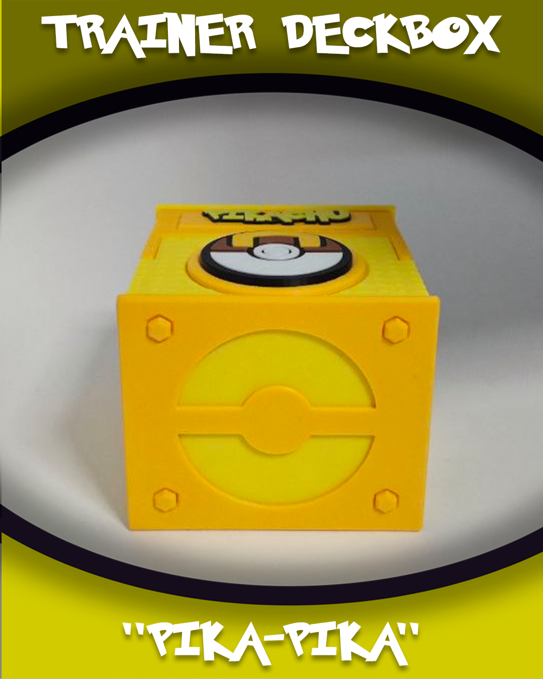 TRAINER DECKBOX - PIKACHU