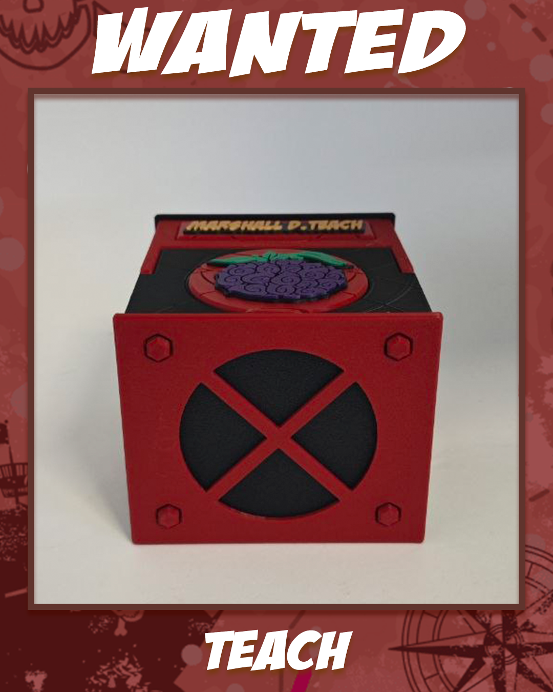 WANTED DECKBOX - MARSHALL D. TEACH