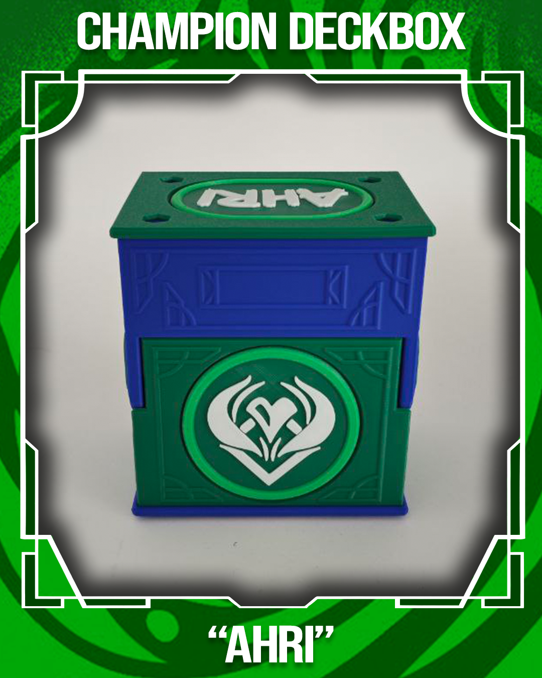 CHAMPION DECKBOX - AHRI - RIFTBOUND