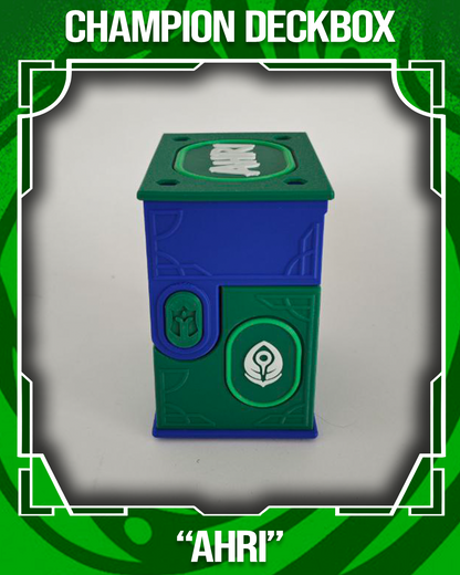 CHAMPION DECKBOX - AHRI - RIFTBOUND