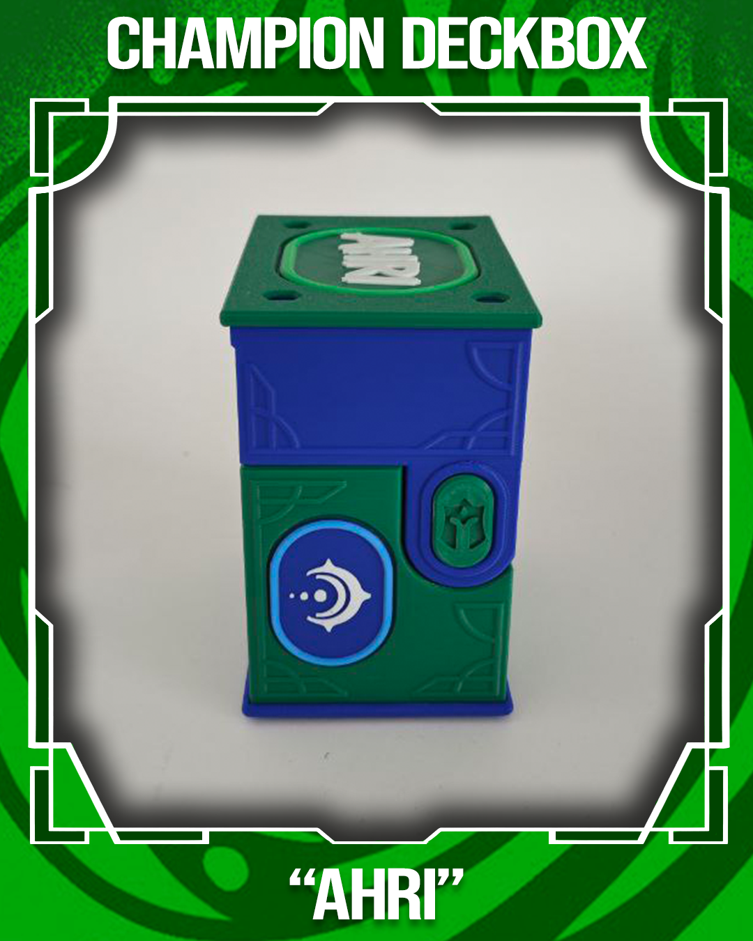 CHAMPION DECKBOX - AHRI - RIFTBOUND