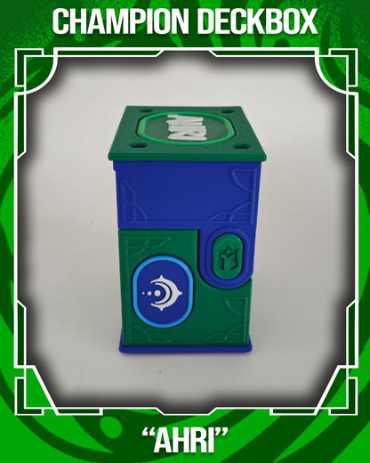 CHAMPION DECKBOX - AHRI - RIFTBOUND