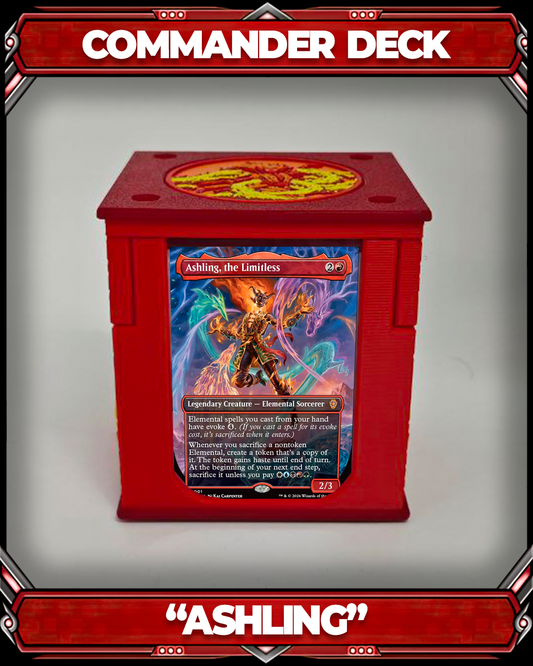 COMMANDER DECKBOX - ASHLING - LORWYN ECLIPSED