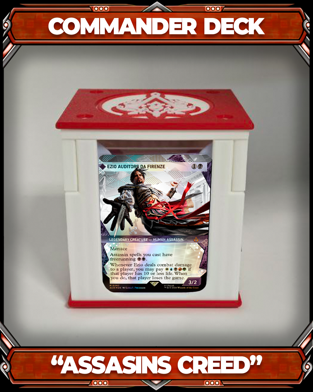 COMMANDER DECKBOX - ASSASINS CREED