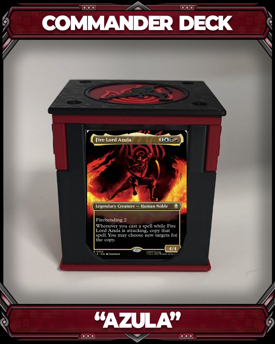 COMMANDER DECKBOX - AZULA