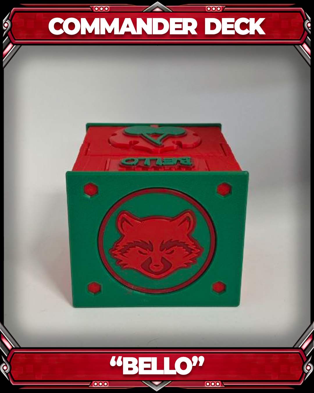 COMMANDER DECKBOX - BELLO - BLOOMBORROW