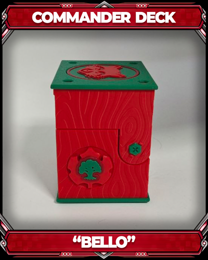 COMMANDER DECKBOX - BELLO - BLOOMBORROW