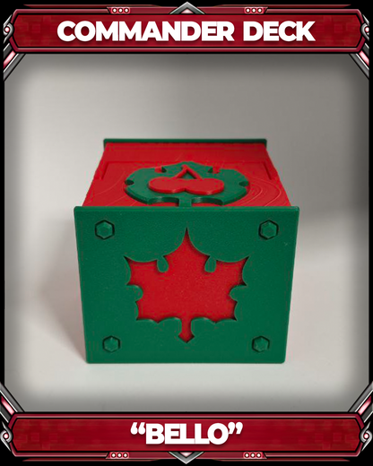 COMMANDER DECKBOX - BELLO - BLOOMBORROW