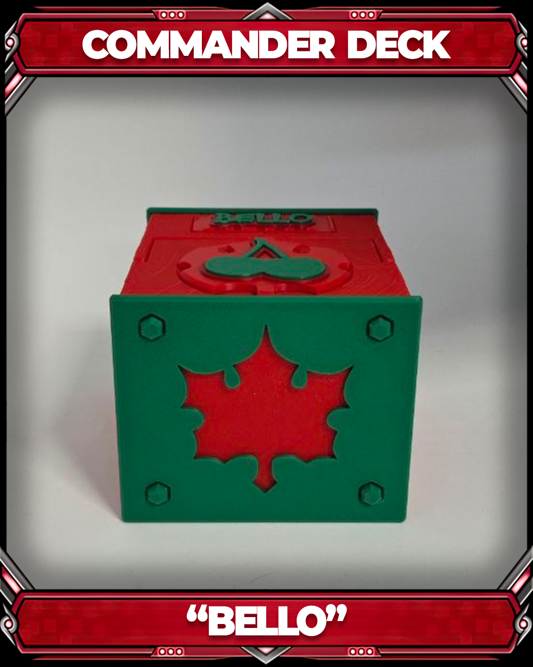 COMMANDER DECKBOX - BELLO - BLOOMBORROW