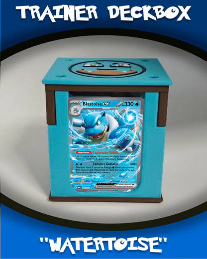 TRAINER DECKBOX - BLASTOISE