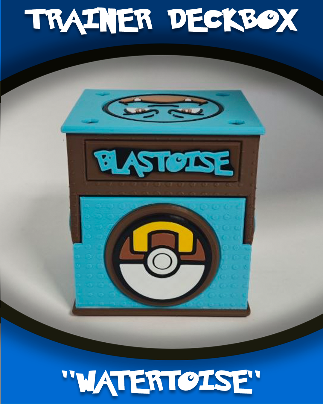 TRAINER DECKBOX - BLASTOISE