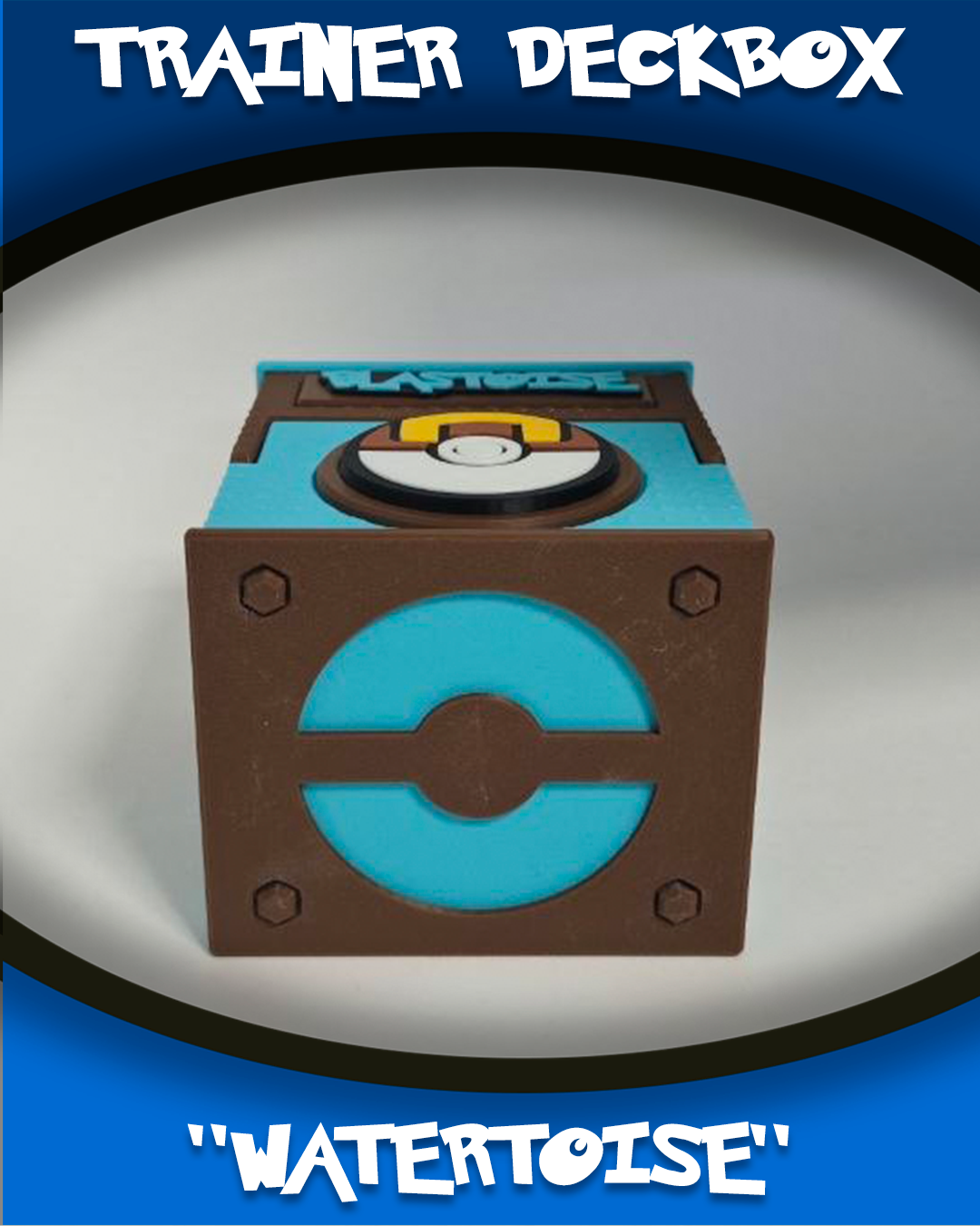 TRAINER DECKBOX - BLASTOISE