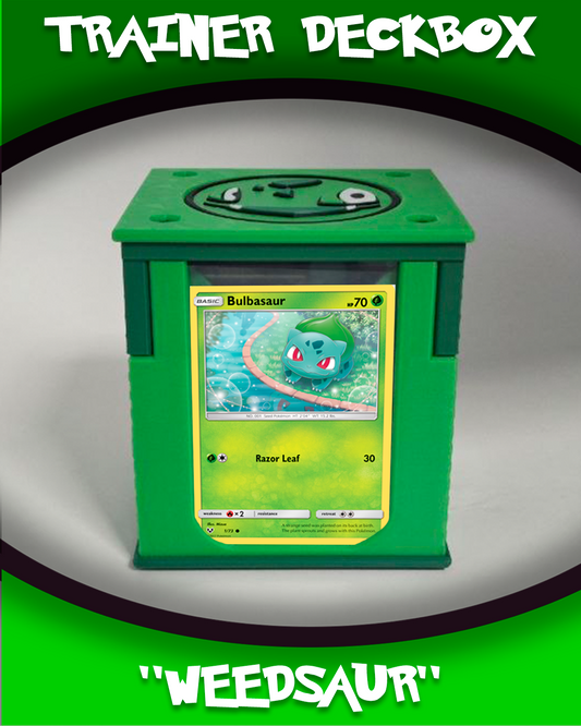 TRAINER DECKBOX - BULBASAUR
