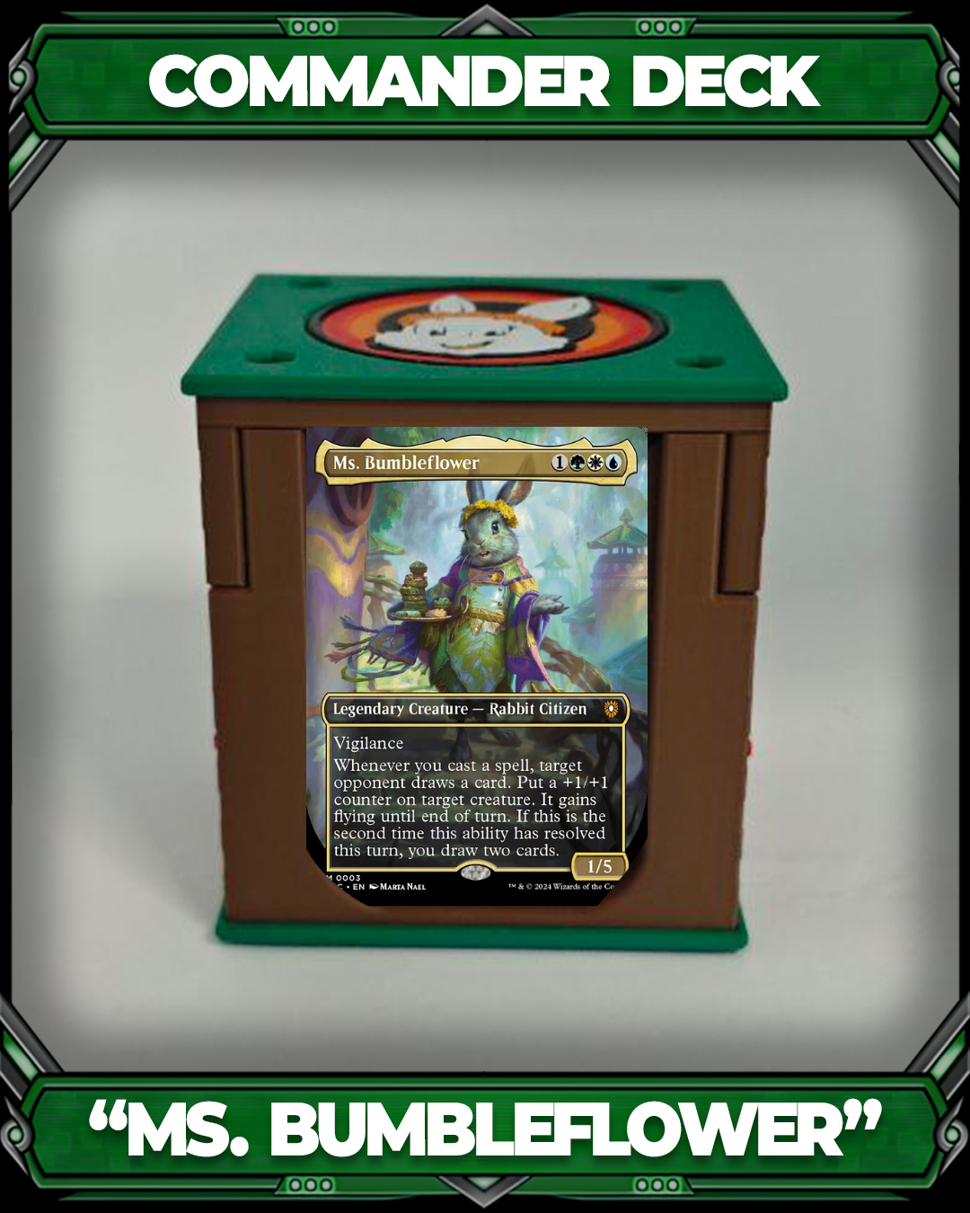 COMMANDER DECKBOX - BUMBLEFLOWER - BLOOMBORROW