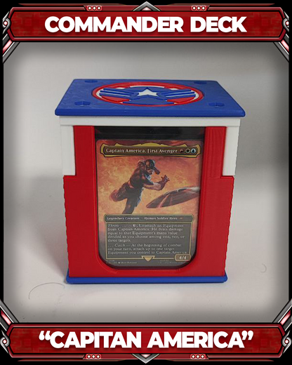 COMMANDER DECKBOX - CAPITAN - MARVEL