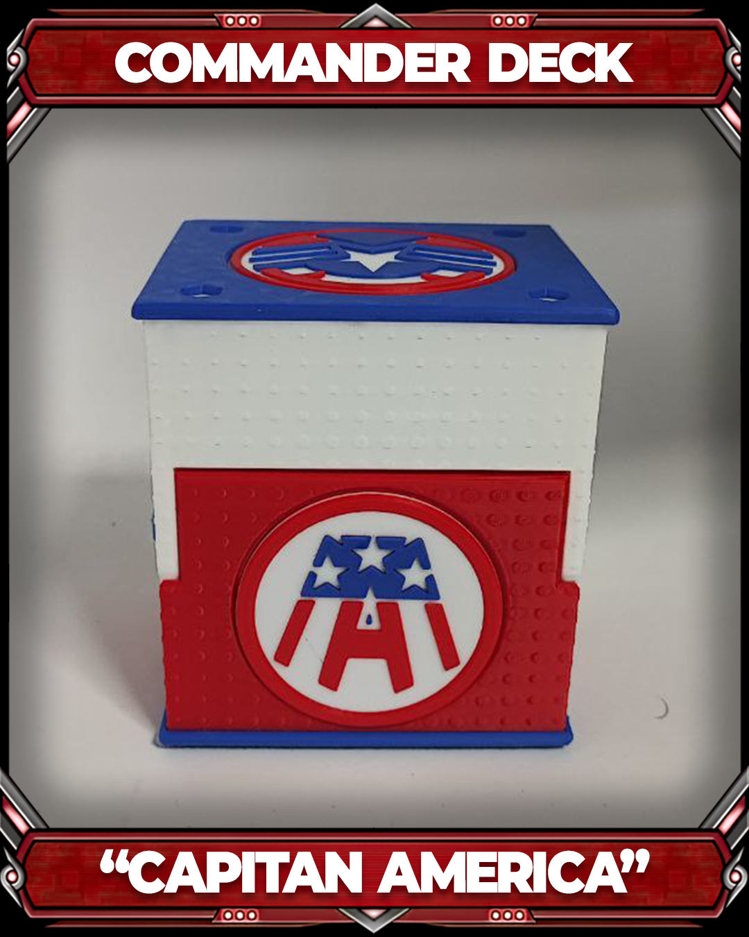 COMMANDER DECKBOX - CAPITAN - MARVEL