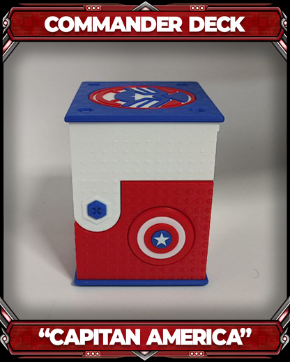 COMMANDER DECKBOX - CAPITAN - MARVEL