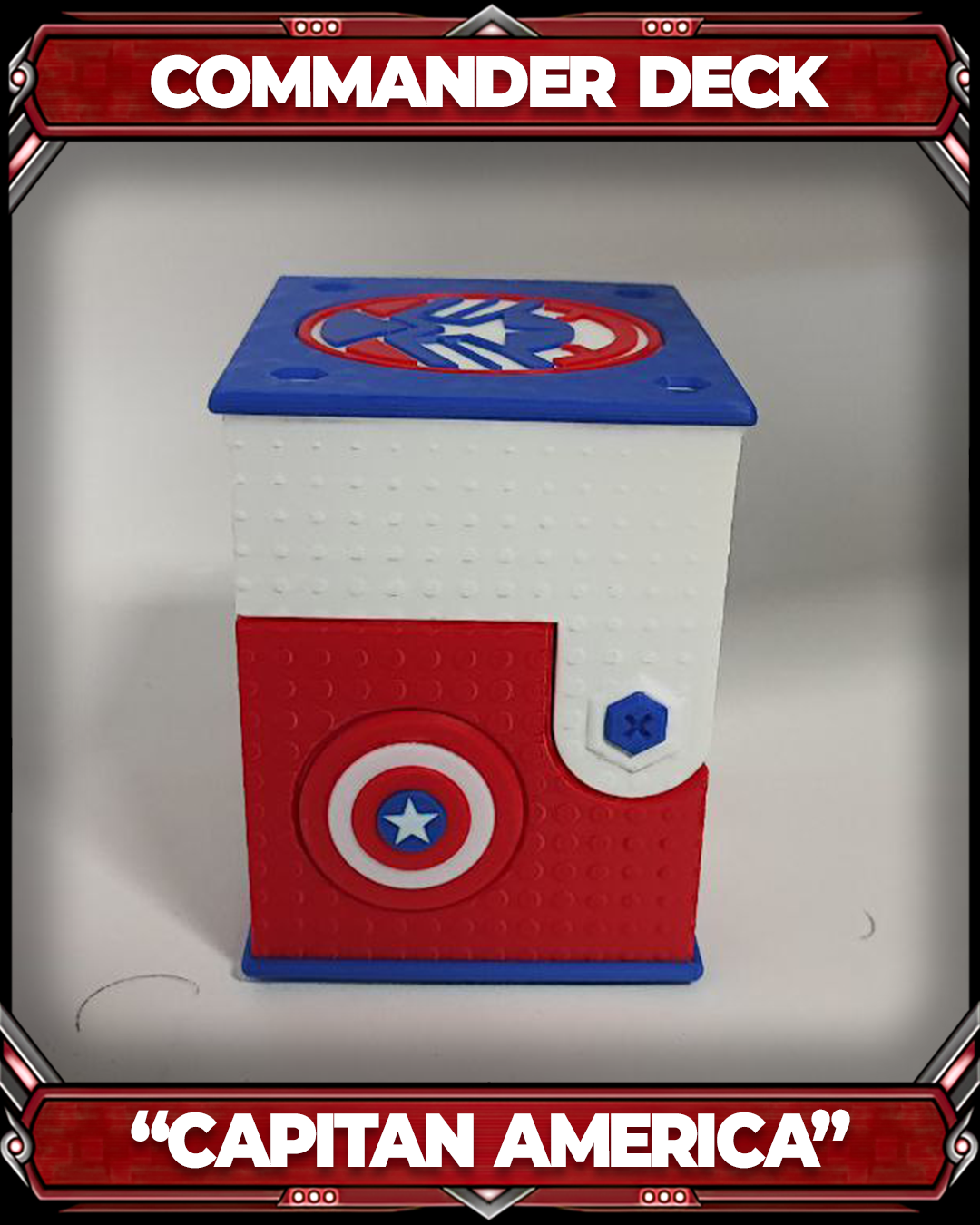 COMMANDER DECKBOX - CAPITAN - MARVEL