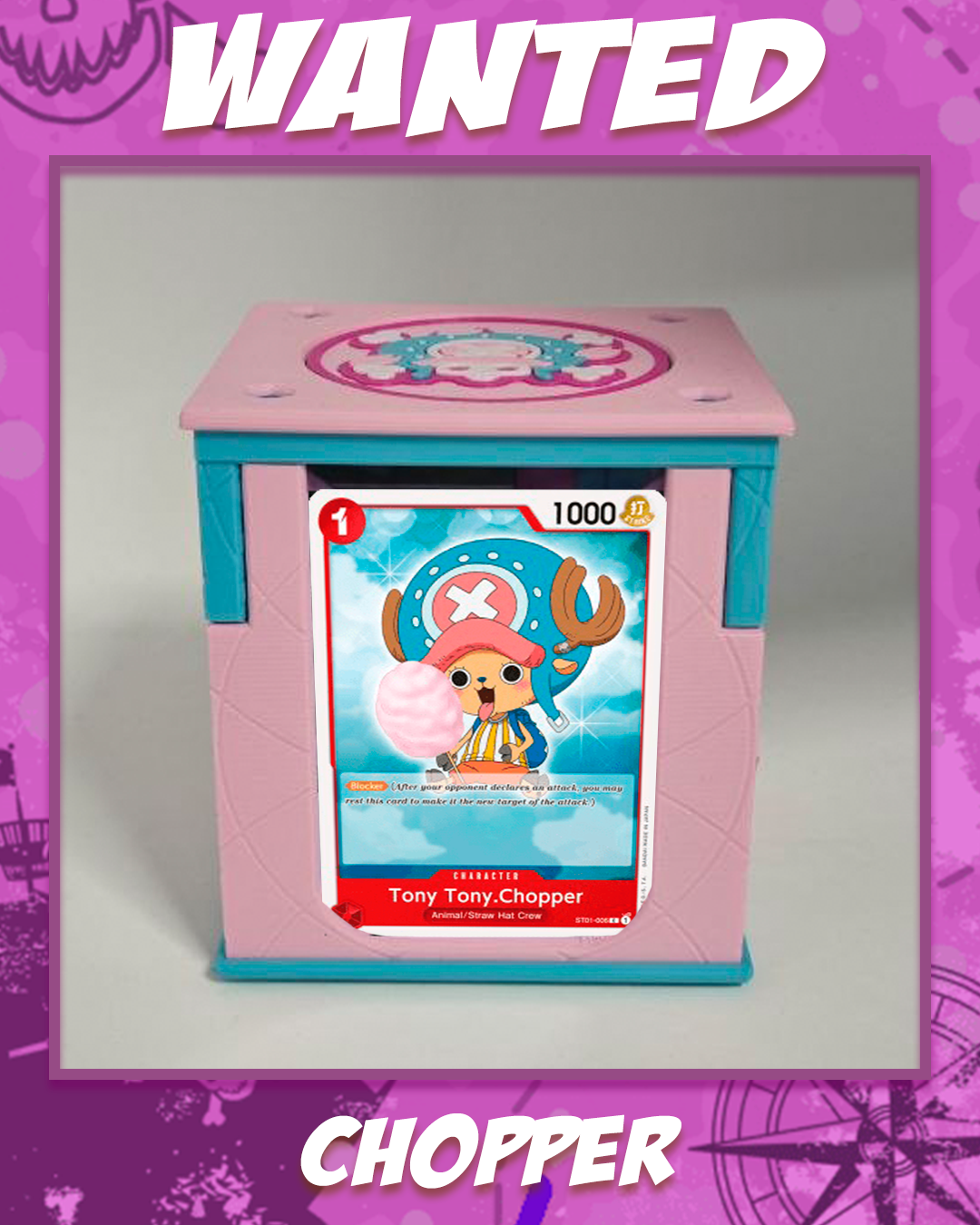 WANTED DECKBOX - CHOPPER