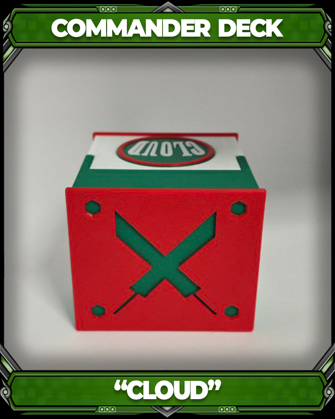 COMMANDER DECKBOX - CLOUD - FINAL FANTASY