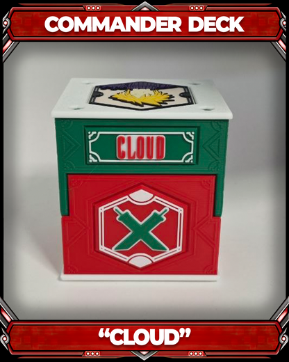 COMMANDER DECKBOX - CLOUD - FINAL FANTASY