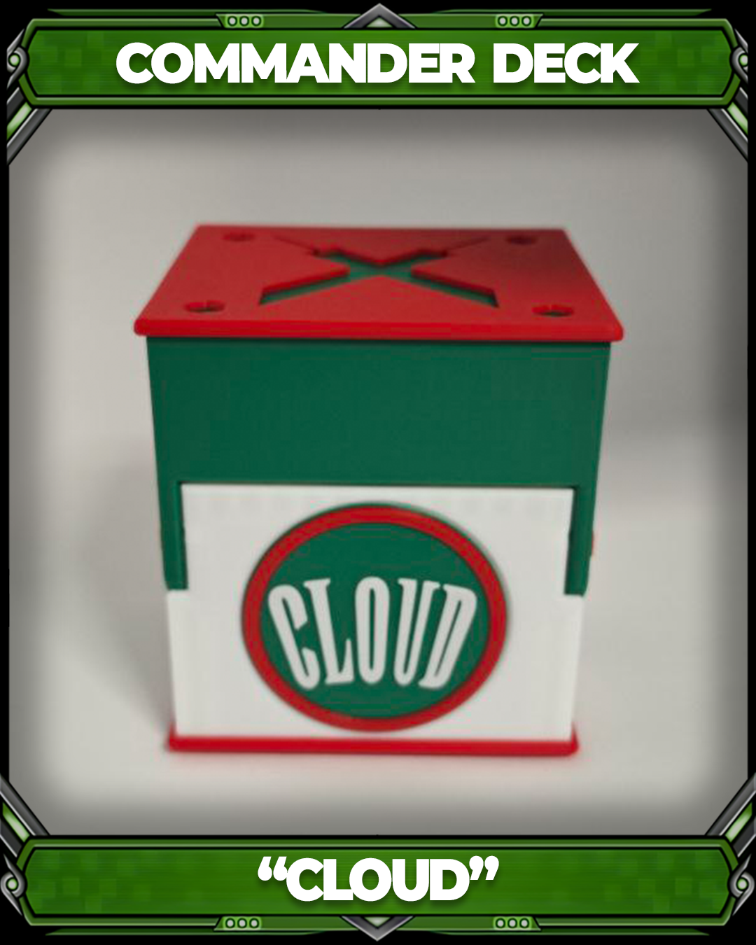 COMMANDER DECKBOX - CLOUD - FINAL FANTASY