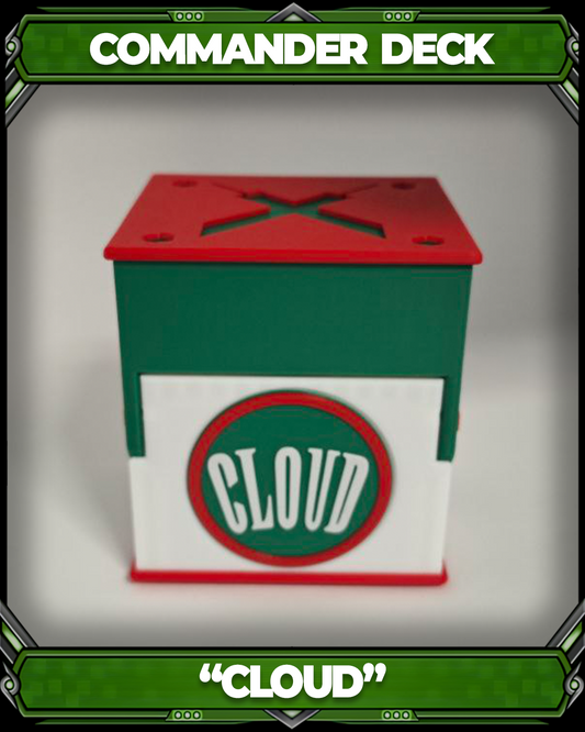 COMMANDER DECKBOX - CLOUD - FINAL FANTASY