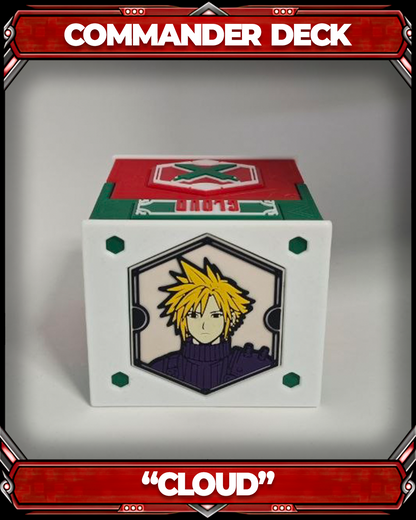 COMMANDER DECKBOX - CLOUD - FINAL FANTASY
