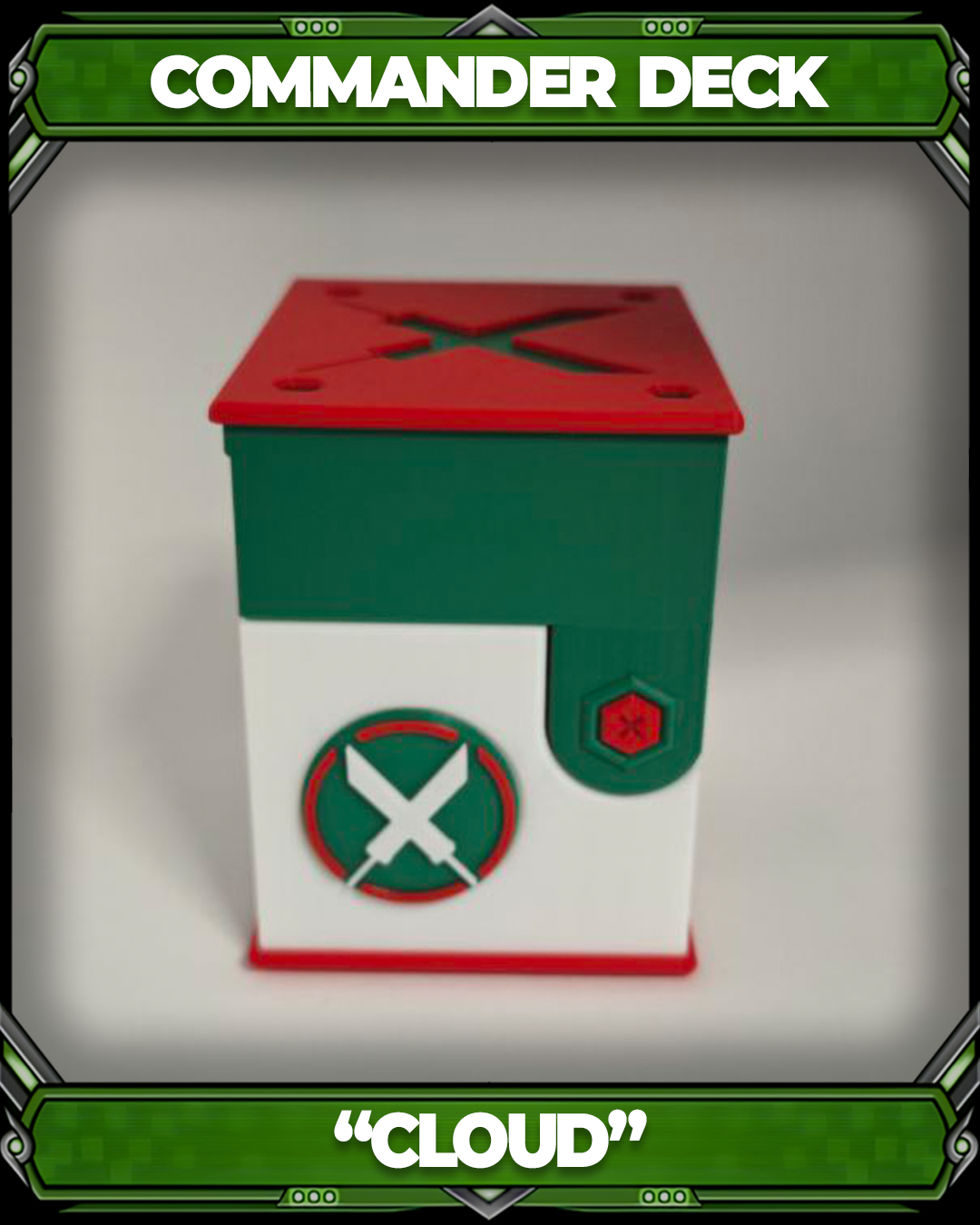 COMMANDER DECKBOX - CLOUD - FINAL FANTASY