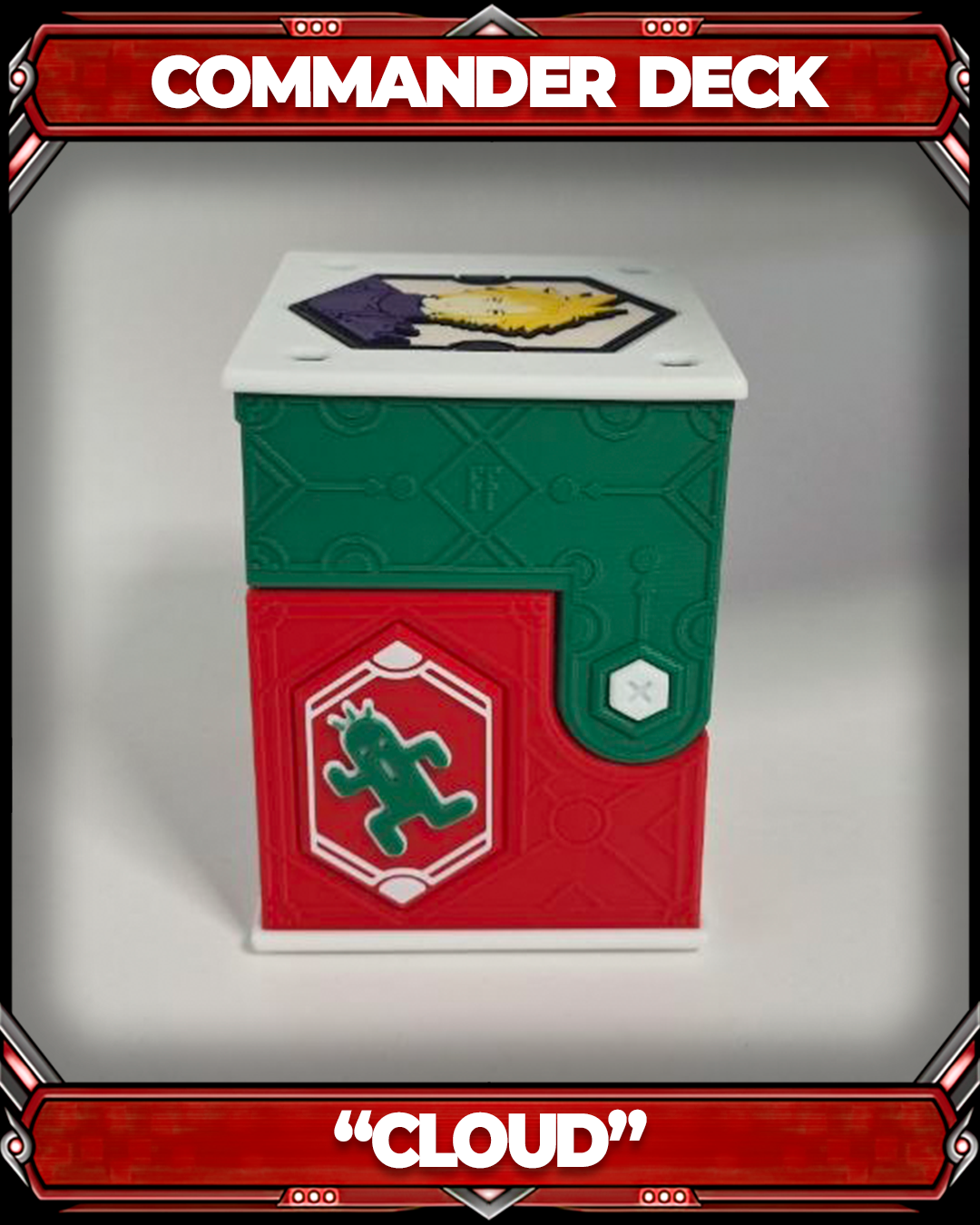 COMMANDER DECKBOX - CLOUD - FINAL FANTASY