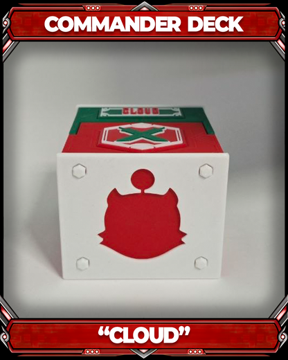 COMMANDER DECKBOX - CLOUD - FINAL FANTASY