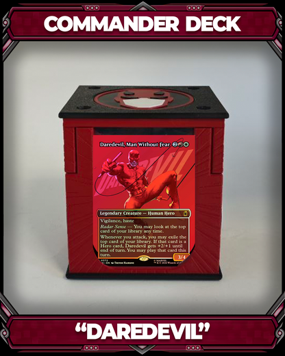 COMMANDER DECKBOX - SUPER HEROES - DAREDEVIL