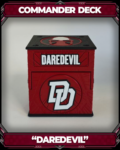 COMMANDER DECKBOX - SUPER HEROES - DAREDEVIL