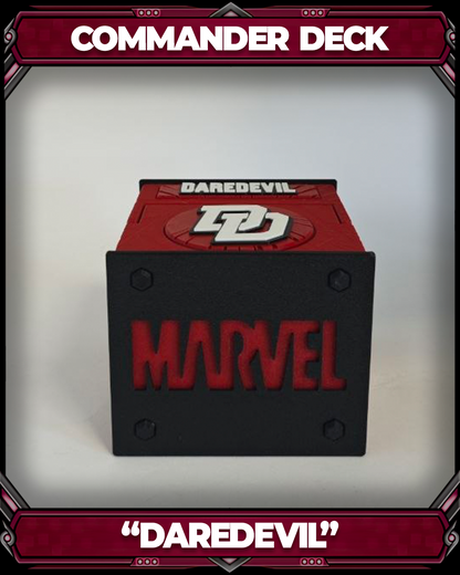 COMMANDER DECKBOX - SUPER HEROES - DAREDEVIL