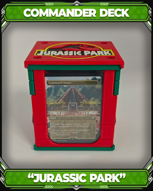 COMMANDER DECKBOX - JURASSIC PARK