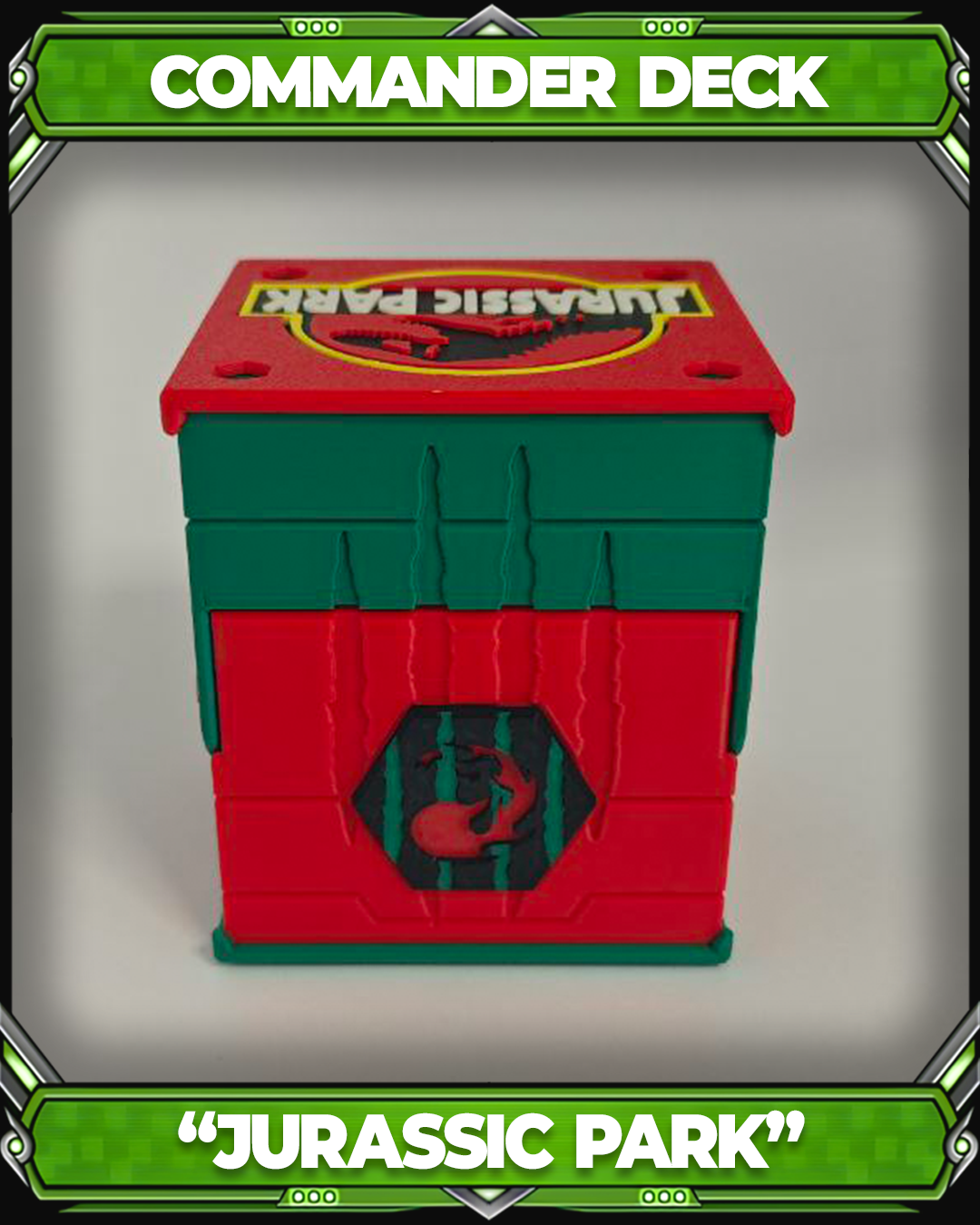 COMMANDER DECKBOX - JURASSIC PARK