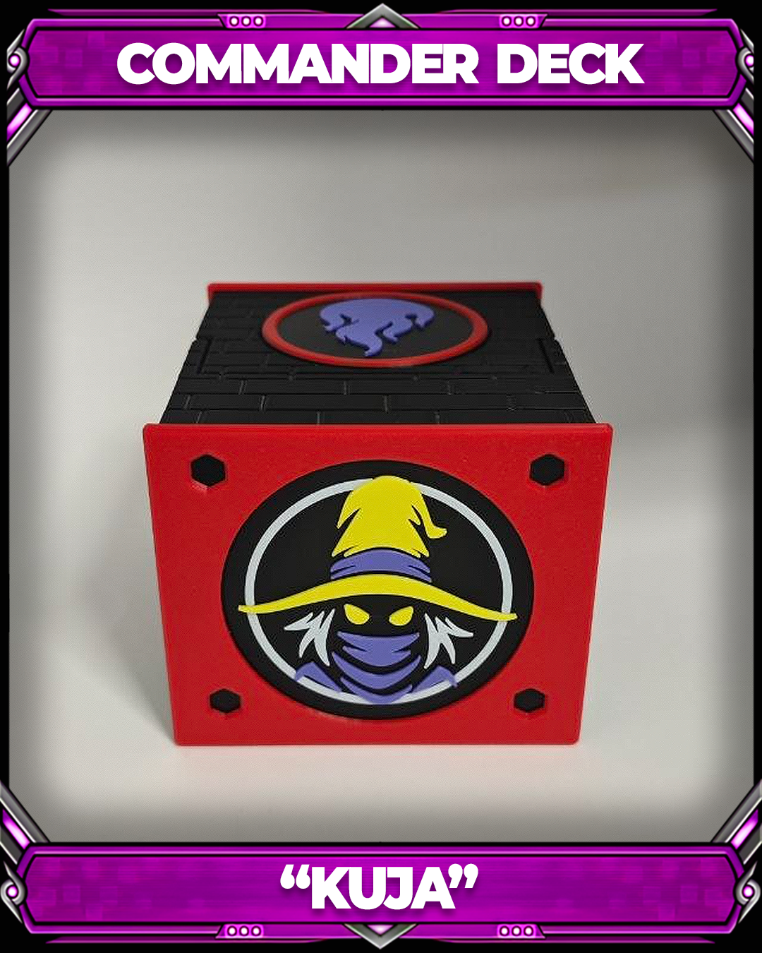 COMMANDER DECKBOX - KUJA - FINAL FANTASY