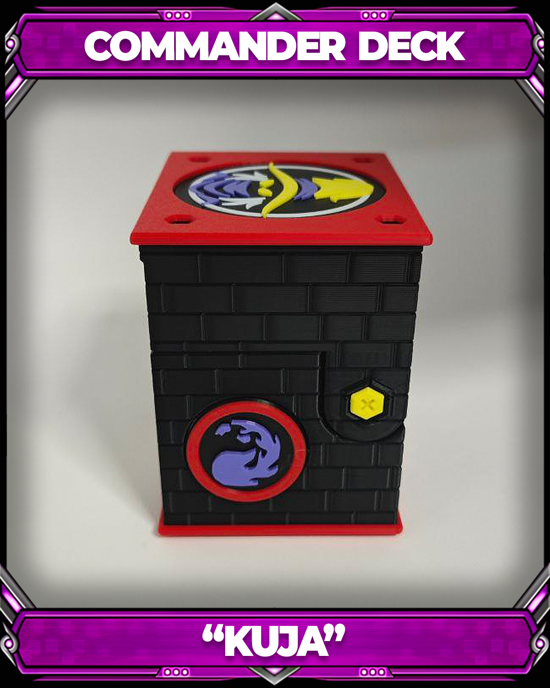 COMMANDER DECKBOX - KUJA - FINAL FANTASY