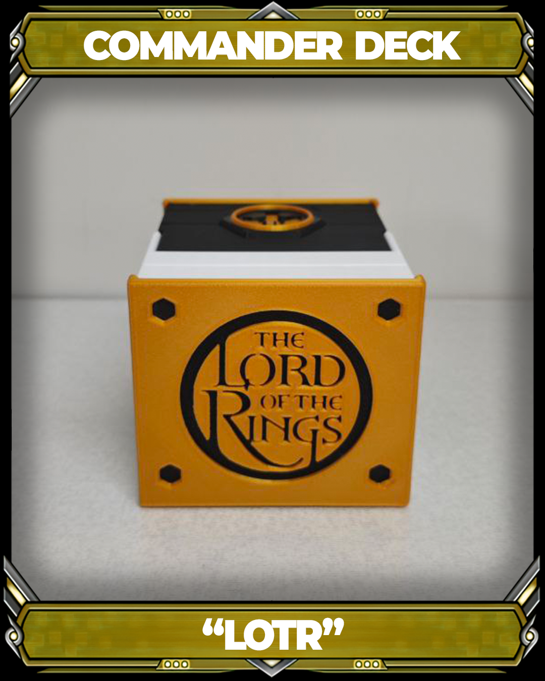 COMMANDER DECKBOX - LOTR
