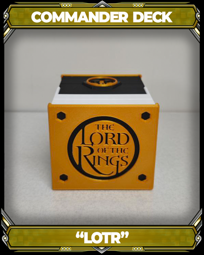 COMMANDER DECKBOX - LOTR