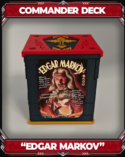 COMMANDER DECKBOX - EDGAR MARKOV