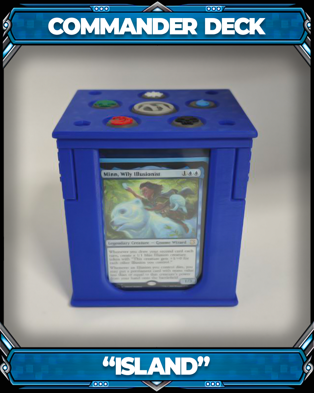 COMMANDER DECKBOX - ISLAND